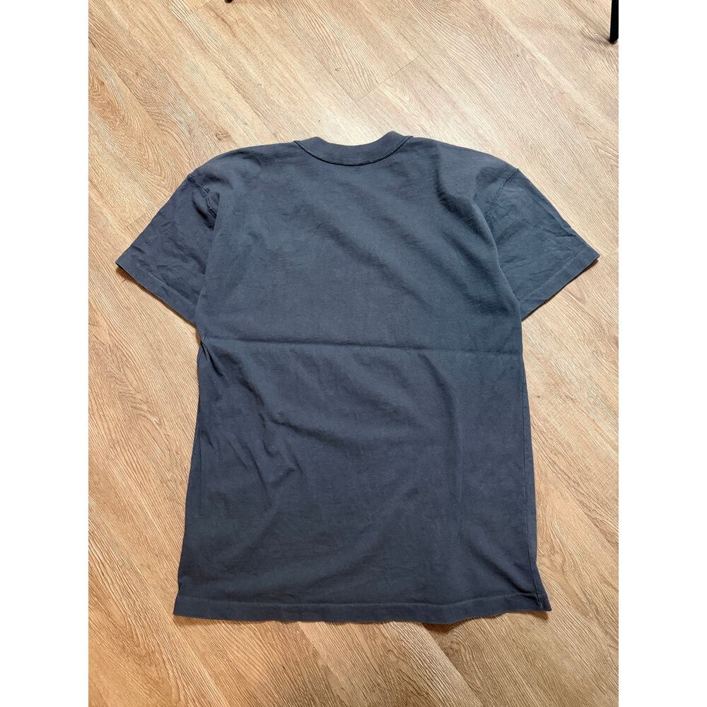AllSaints Oversized Fit T Shirt Mens XS Black 100% Organic Cotton Portugal - Picture 3 of 4
